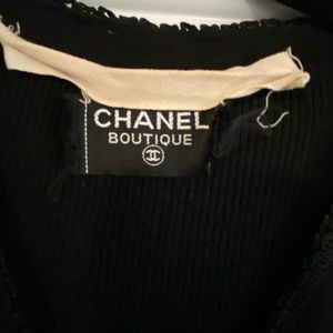 Chanel Long sleeve long dress